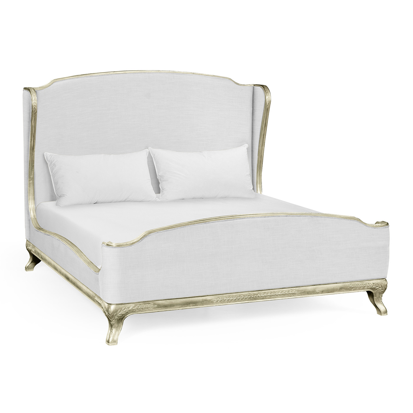 Louis XV Grey Weathered Cali King Bed