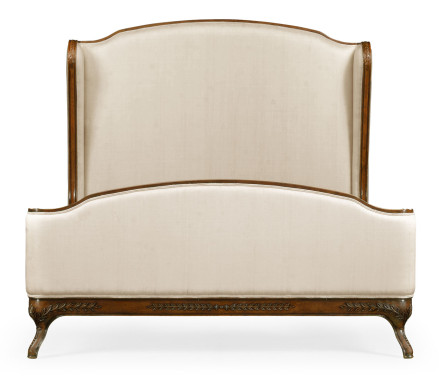 Louis XV Walnut Cali King Bed