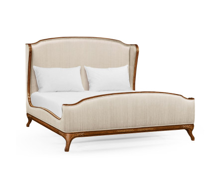 Louis XV Walnut Cali King Bed