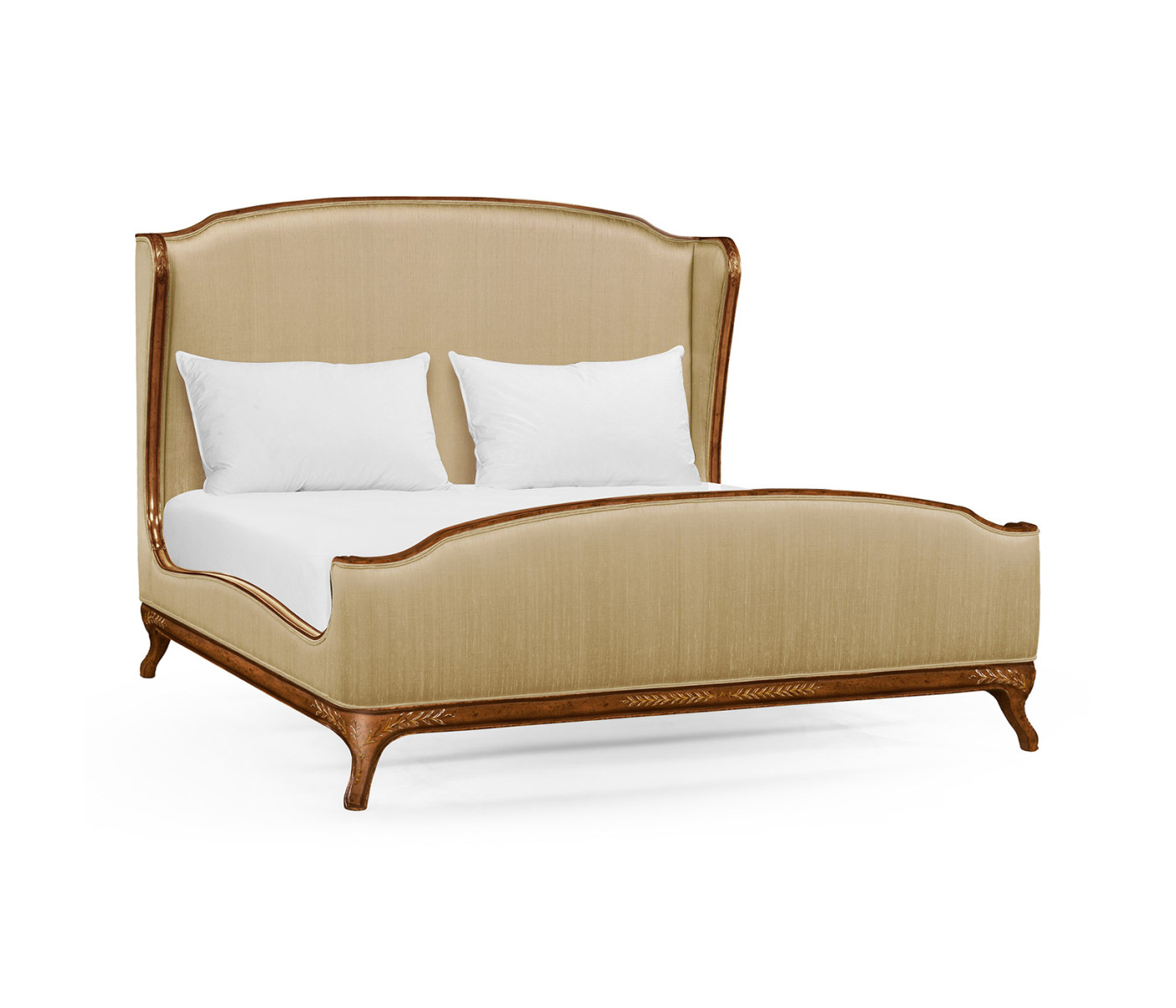 Louis XV Walnut Cali King Bed