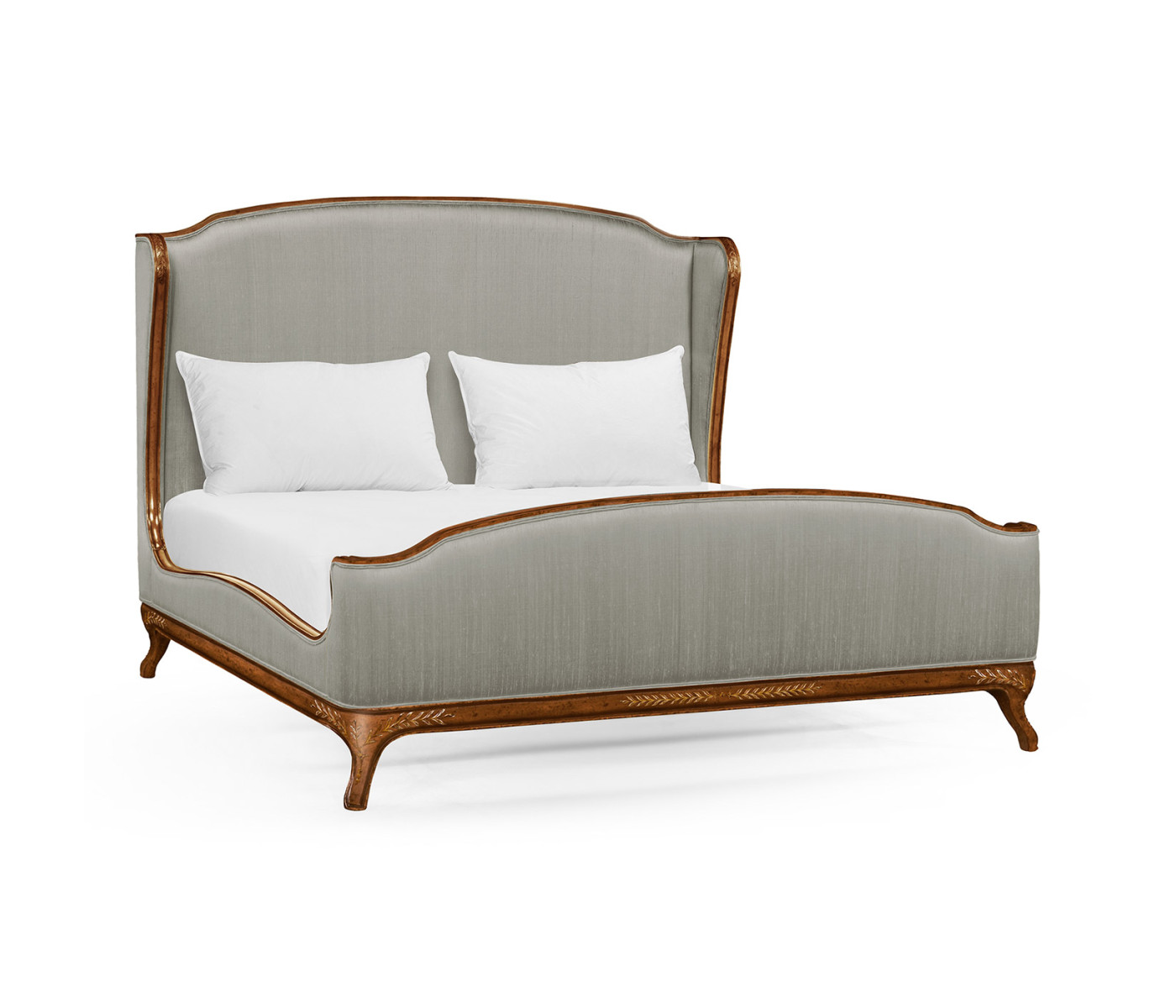 Louis XV Walnut Cali King Bed