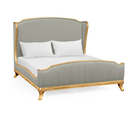 Louis XV Gilded US King Bed