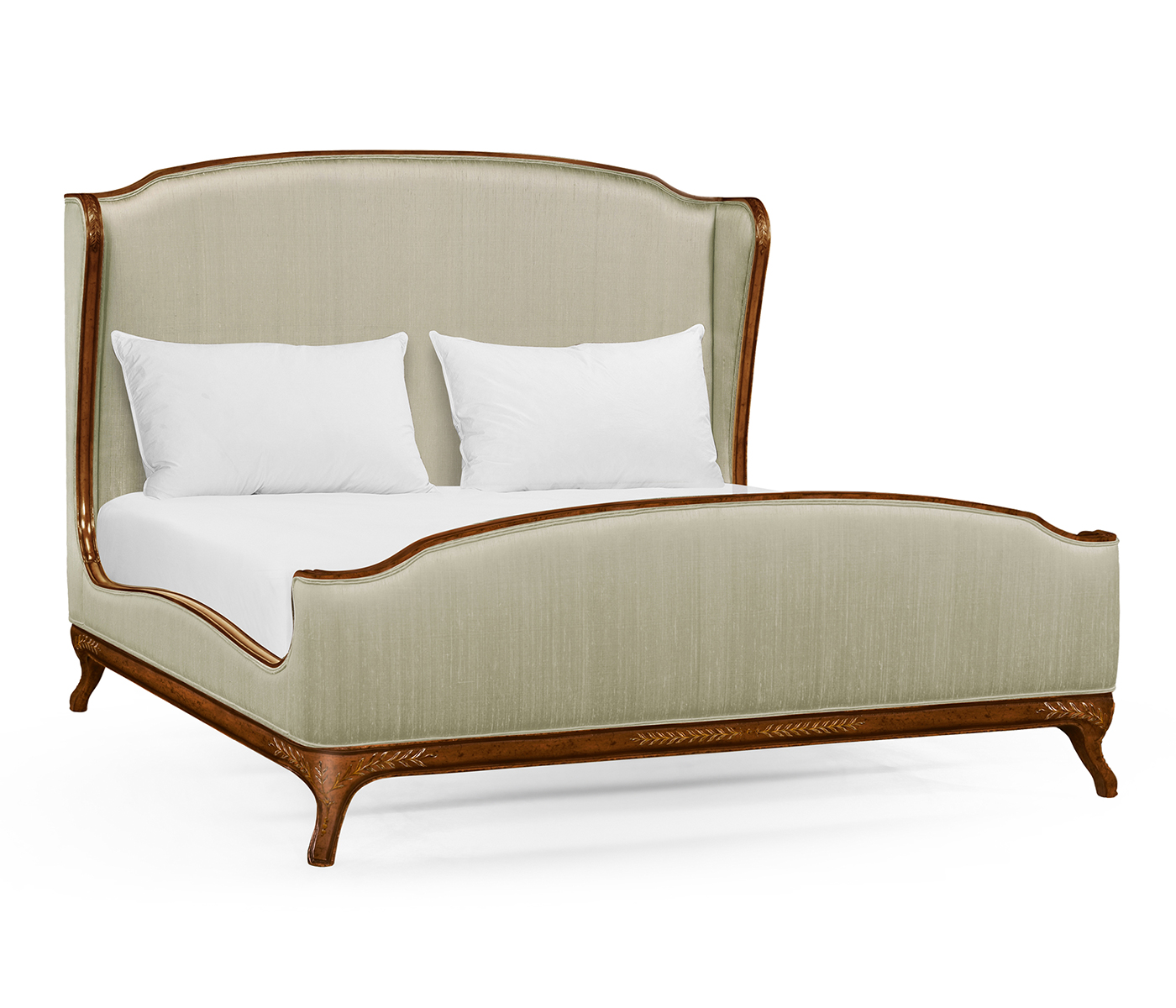 Louis XV Mahogany US King Bed