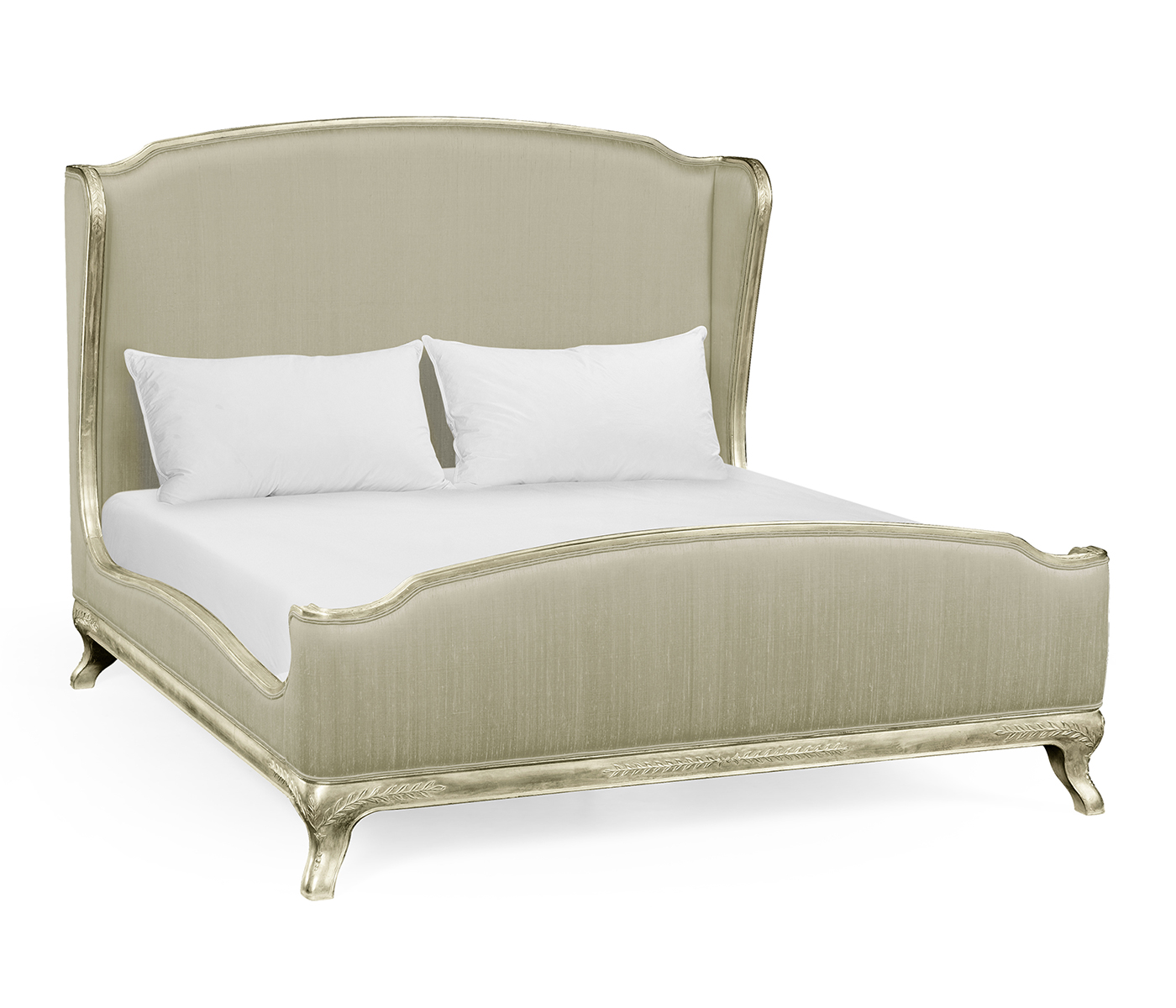 Louis XV Grey Weathered US King Bed