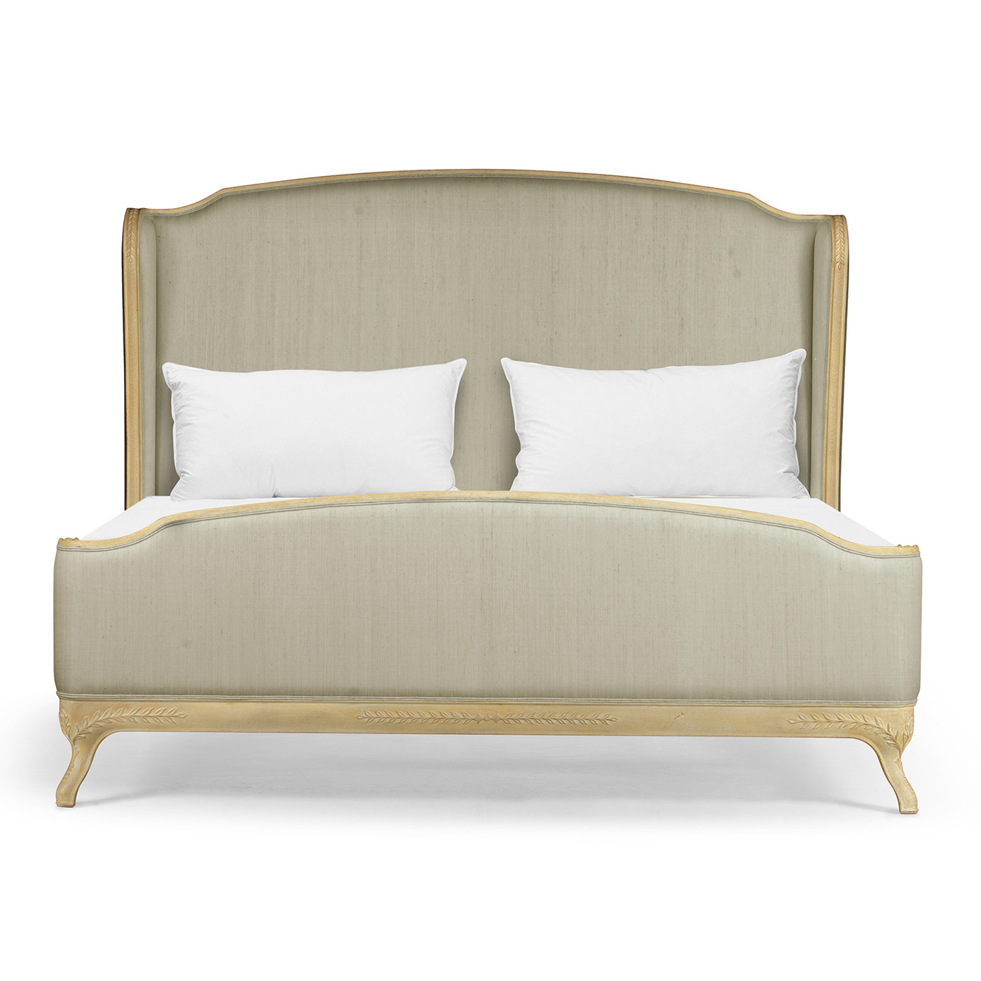 Louis XV Limed Tulip US King Bed