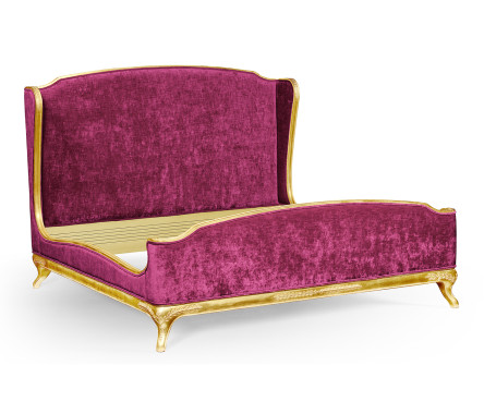 Louis XV Gilded US Queen Bed