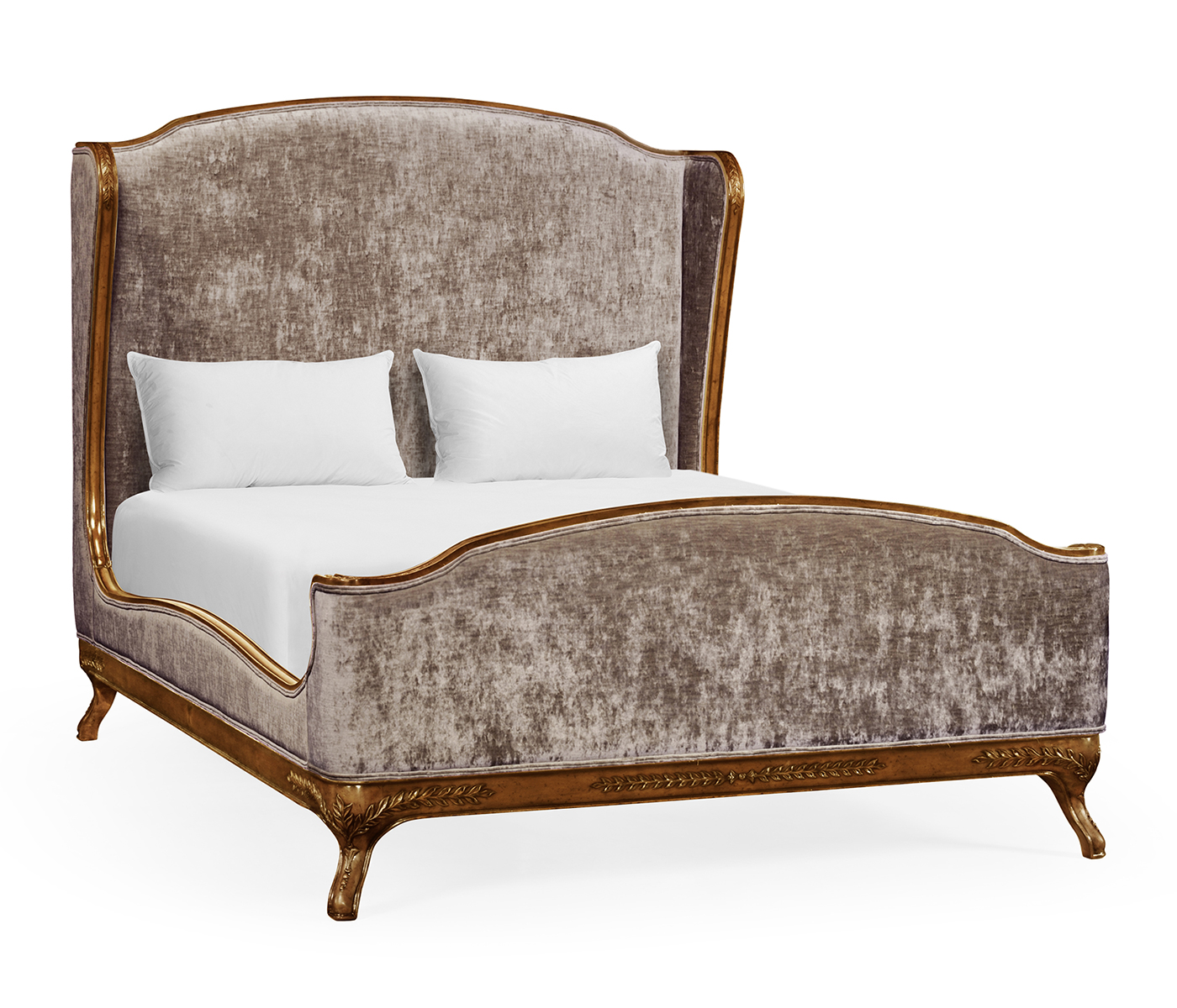 Louis XV Mahogany US Queen Bed