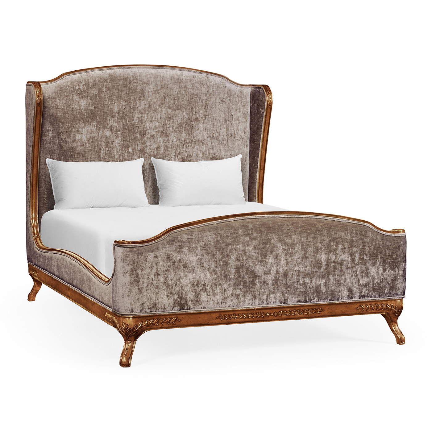 Louis XV Walnut US Queen Bed