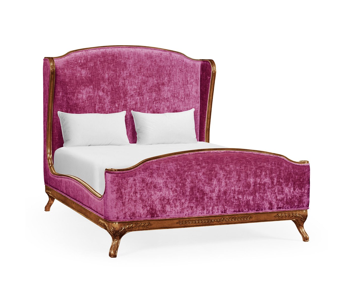 Louis XV Walnut US Queen Bed