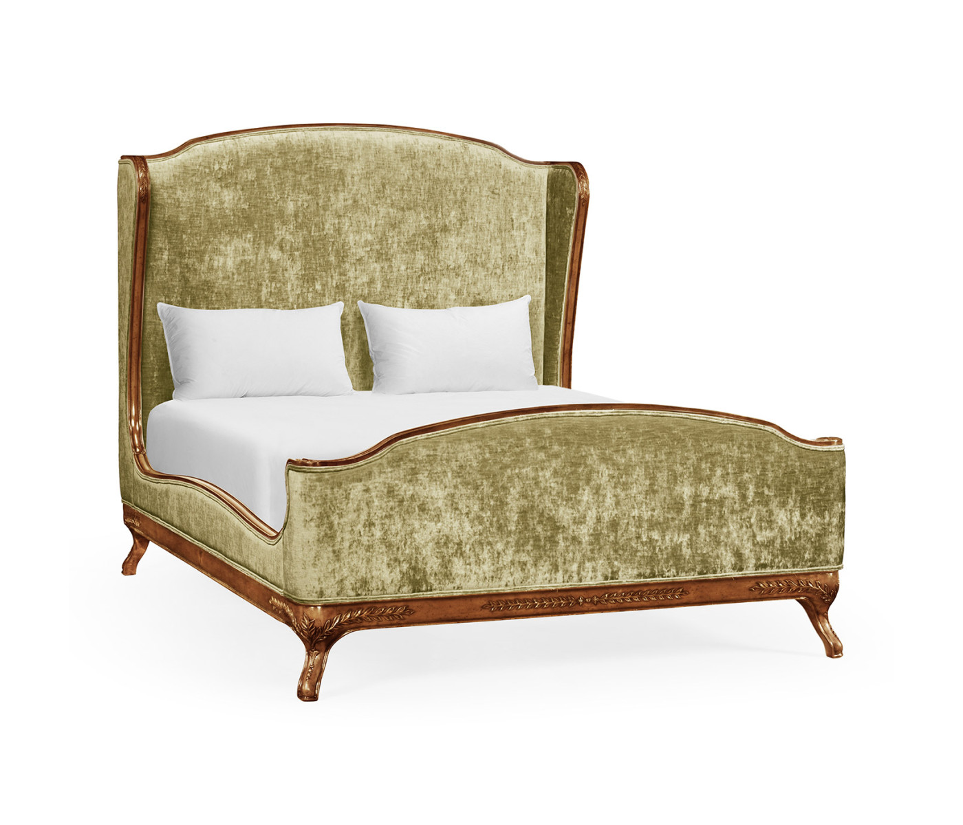 Louis XV Walnut US Queen Bed