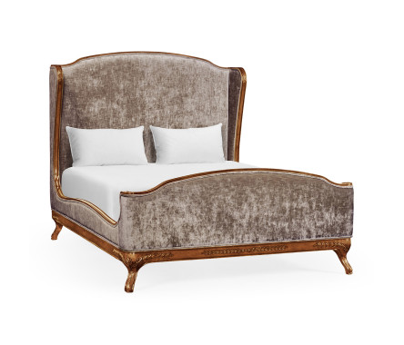 Louis XV Walnut US Queen Bed
