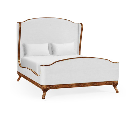 Louis XV Walnut US Queen Bed
