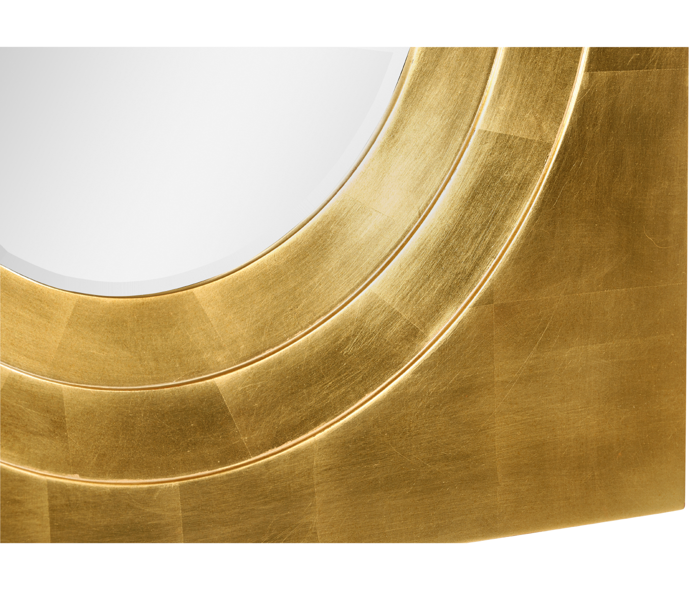 Gilded Framed Round Mirror