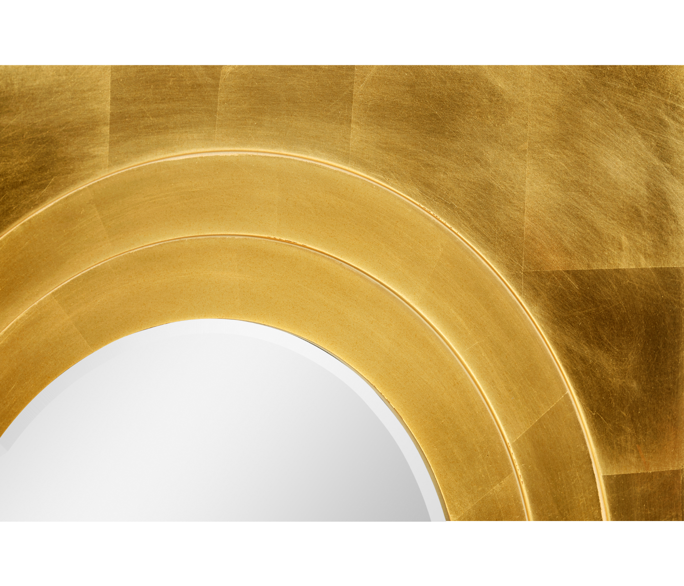 Gilded Framed Round Mirror