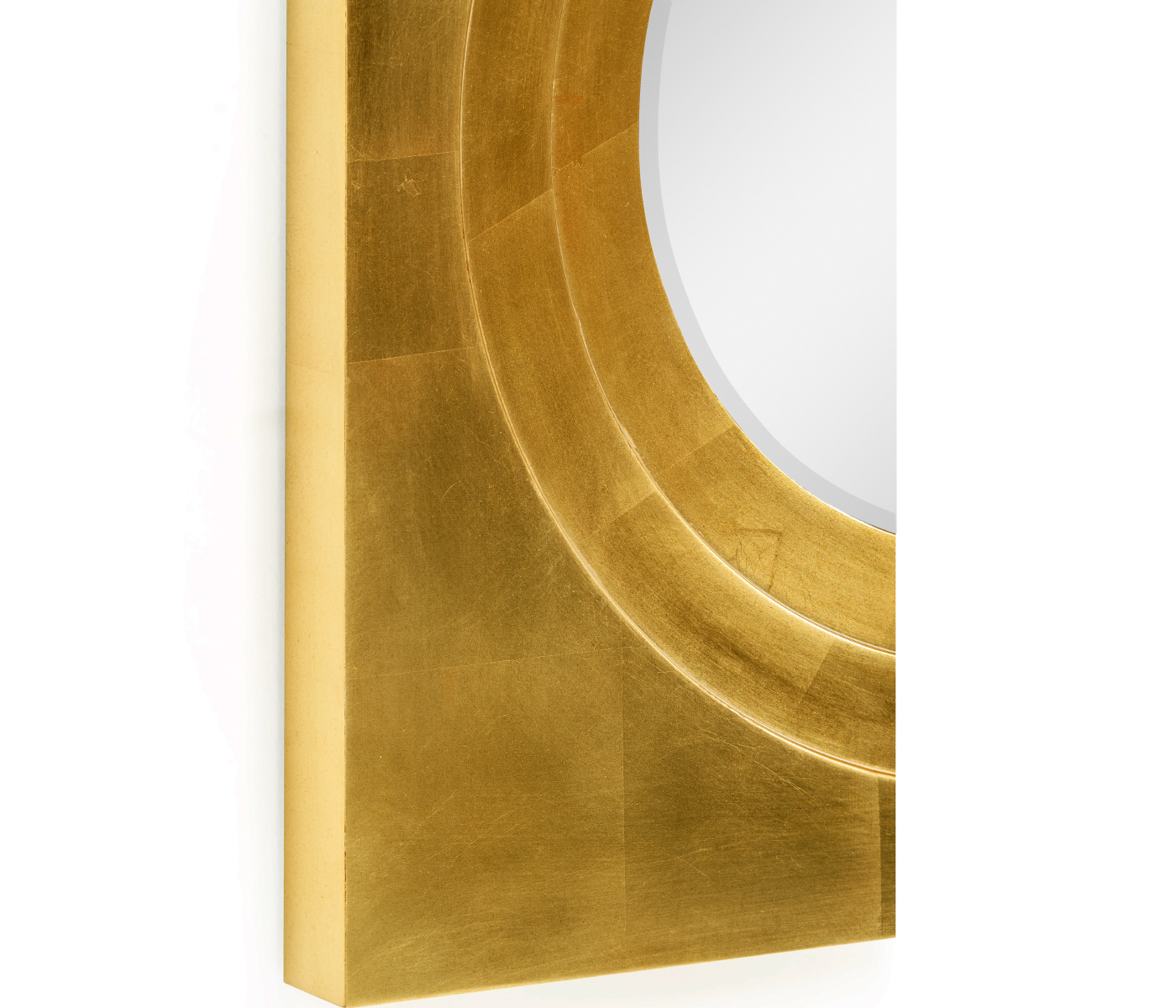 Gilded Framed Round Mirror