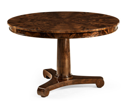 Flame Mahogany Biedermeier Breakfast Table
