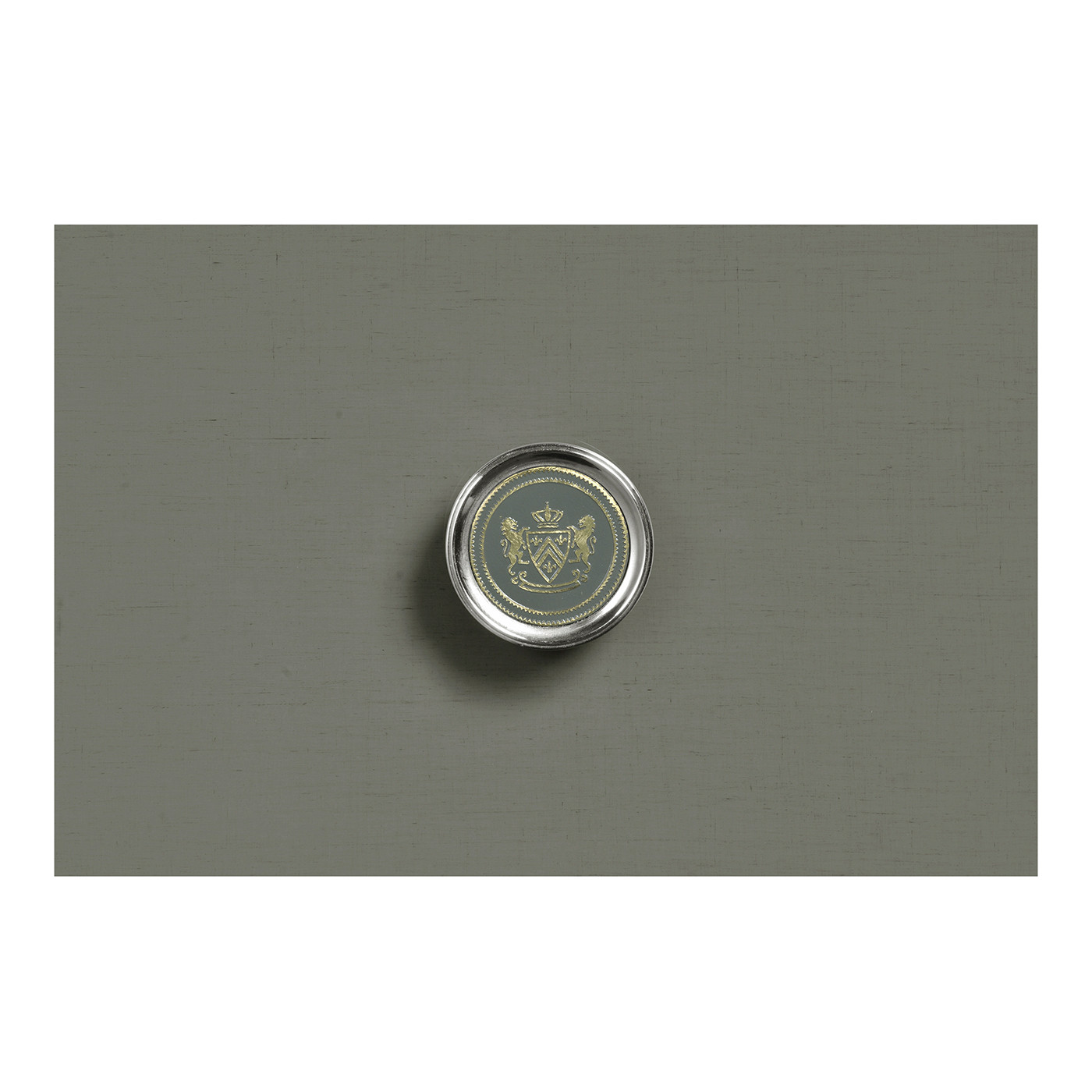 Tall chest with blazer buttons (Slate/Silver)