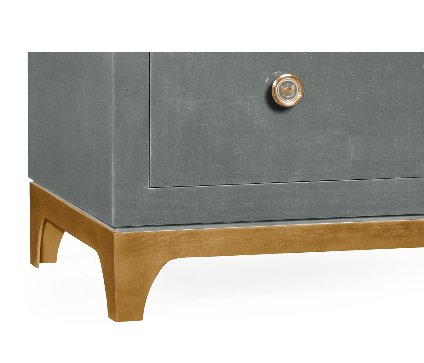 Flannel & Gold Low Chest