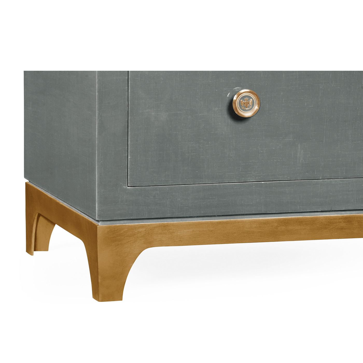 Flannel & Gold Low Chest