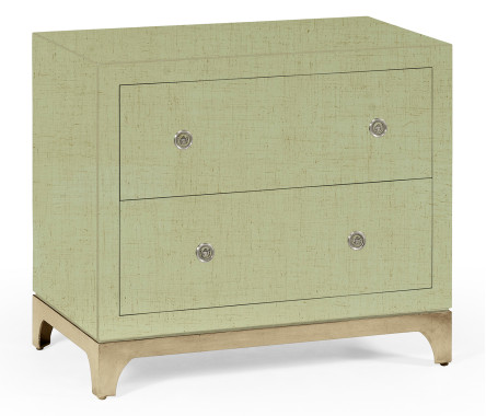 Lichen & Silver Low Chest