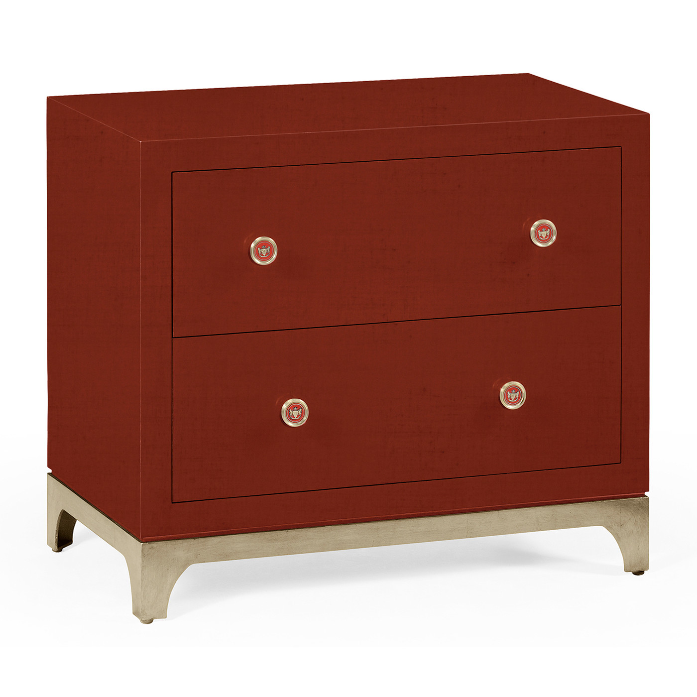 Lipstick & Silver Low Chest