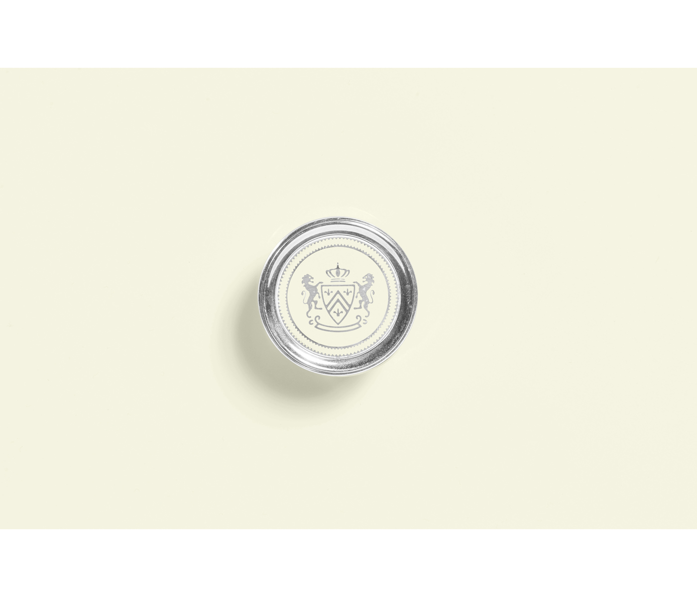 Blanc & Silver Low Chest