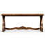Paisley églomisé French provincial style coffee table