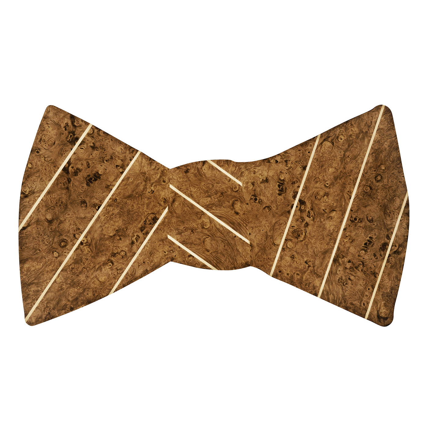 Burl Oak Bowtie Coffee Table