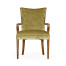 Biedermeier Style Walnut Dining Arm Chair