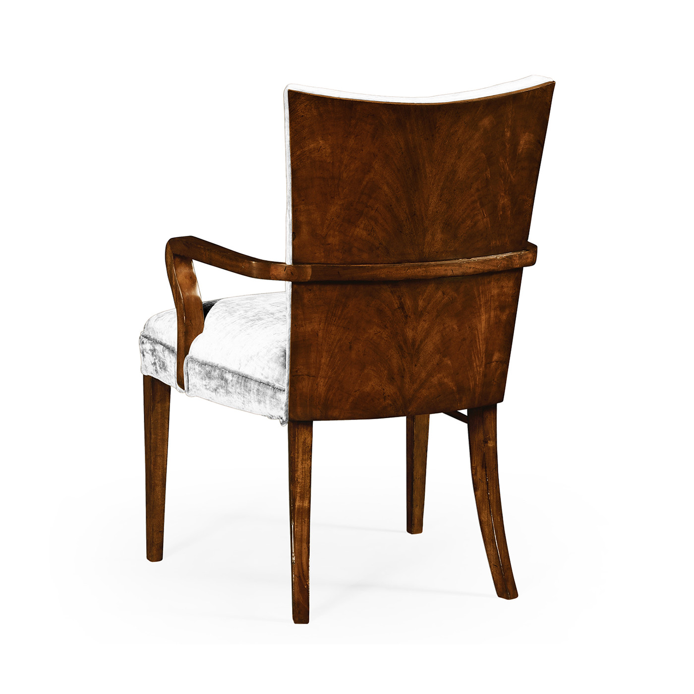Biedermeier Style Mahogany Dining Arm Chair