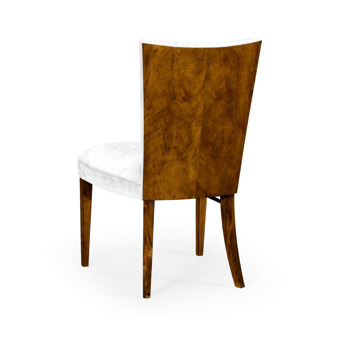 Biedermeier Style Walnut Dining Side Chair