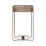 50's Americana side table with steel details