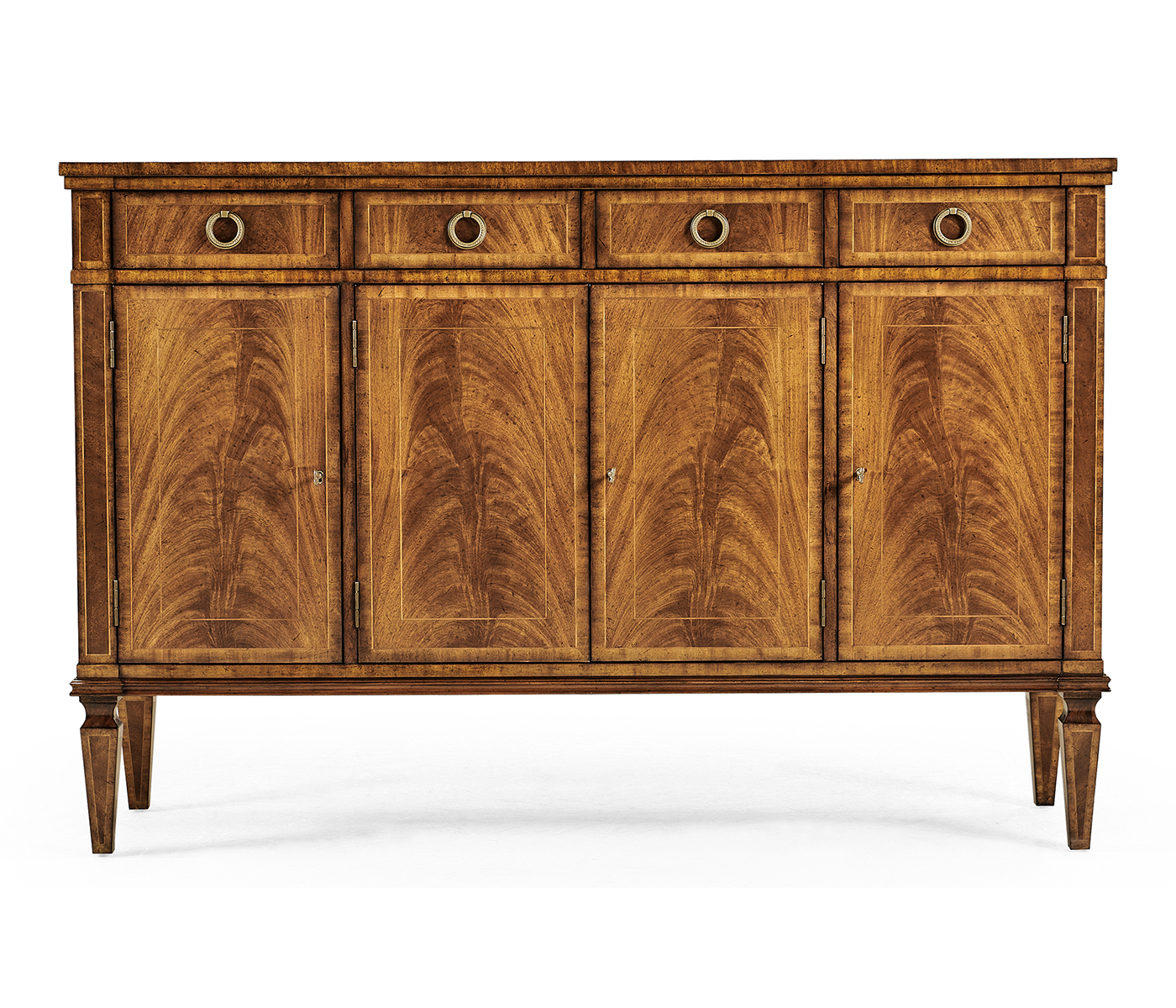 Windsor Regency Crotch Walnut Sideboard
