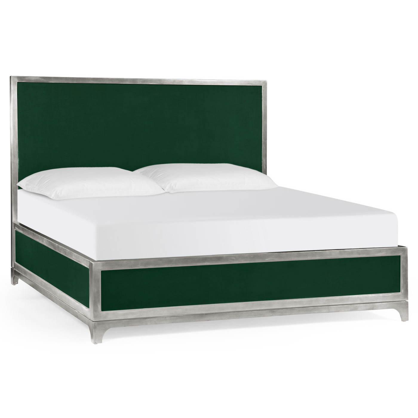 Forest & Silver Cali King Bed
