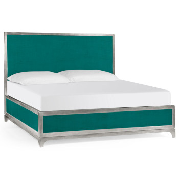 Peacock & Silver Cali King Bed 