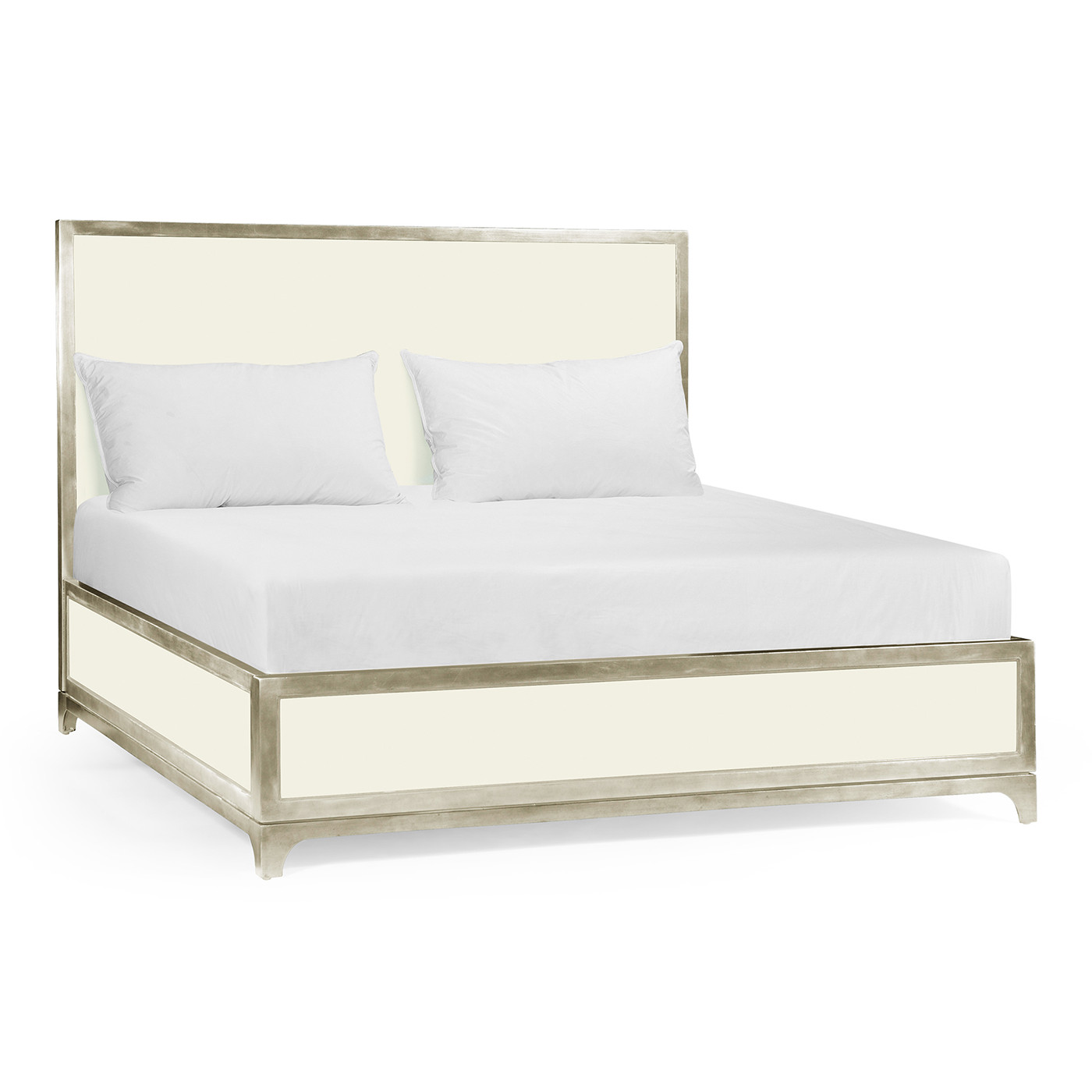 Blanc & Silver UK King Bed 