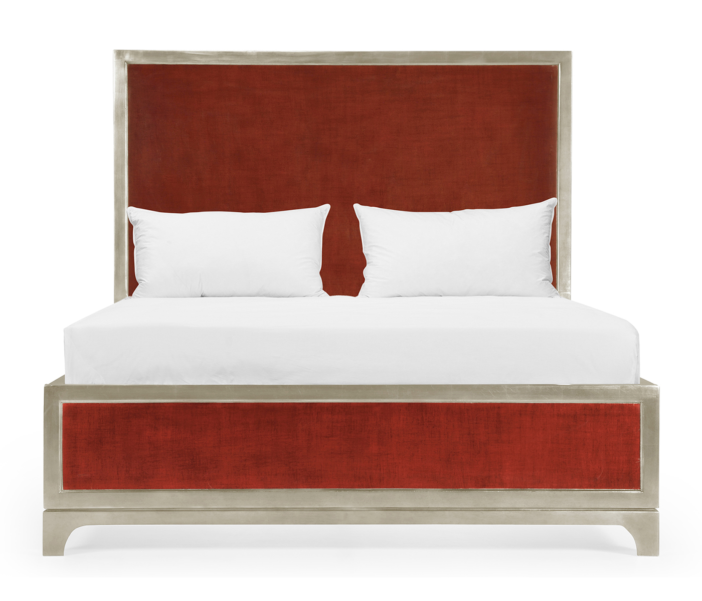 Lipstick & Silver UK Queen Bed 