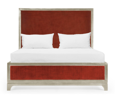 Lipstick & Silver UK Queen Bed 