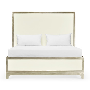 Blanc & Silver UK Queen Bed 