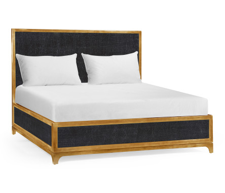 Charcoal & Gold US King Bed 
