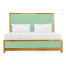 Robin's Egg & Gold US King Bed