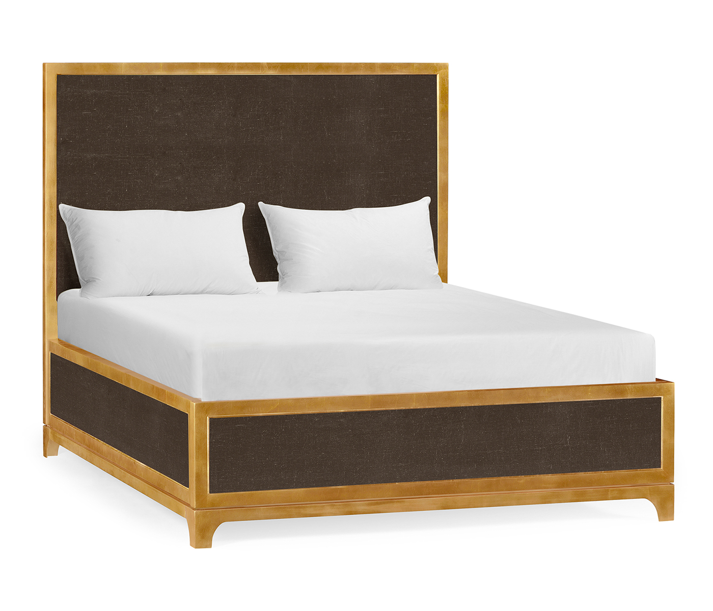 Coffee & Gold US Queen Bed