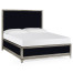 Noir & Silver US Queen Bed