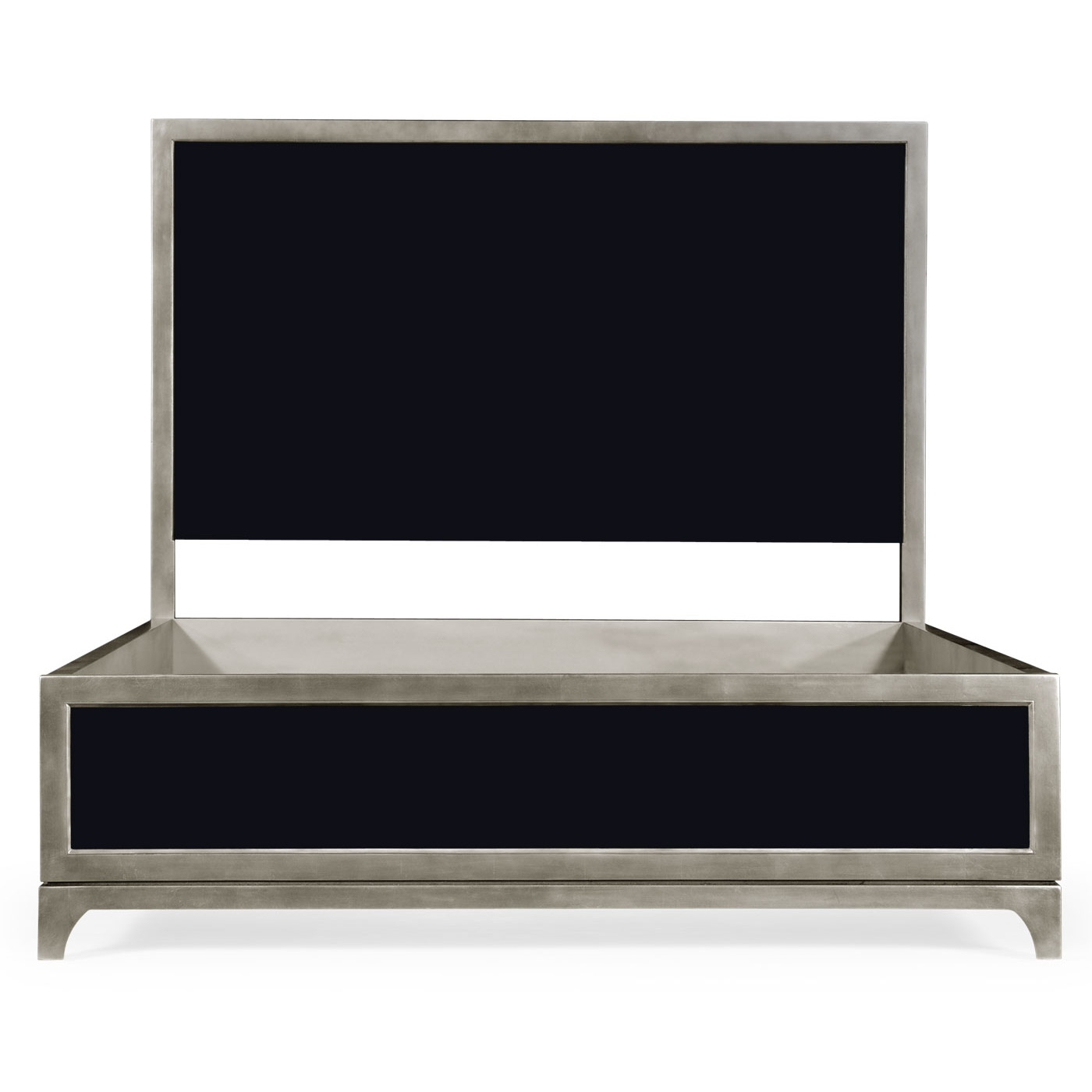 Noir & Silver US Queen Bed