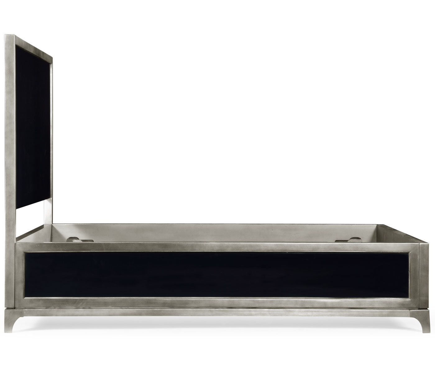 Noir & Silver US Queen Bed