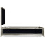 Noir & Silver US Queen Bed