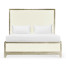 Blanc & Silver US Queen Bed 