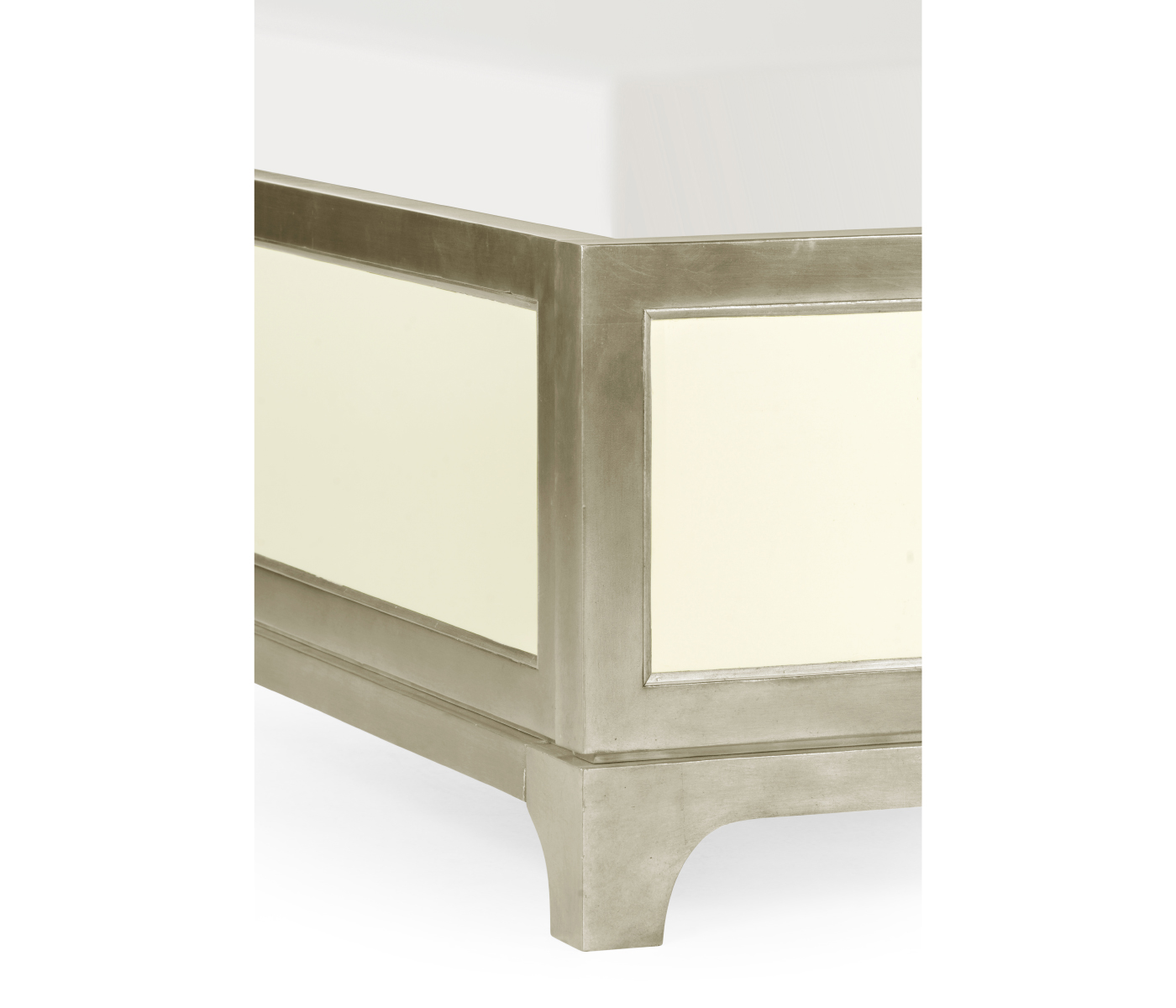 Blanc & Silver US Queen Bed 