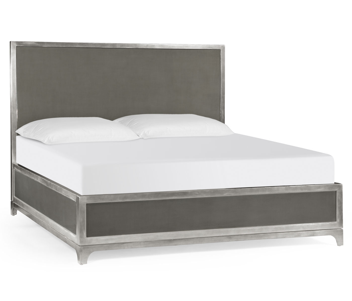 Slate & Silver UK Queen Bed 