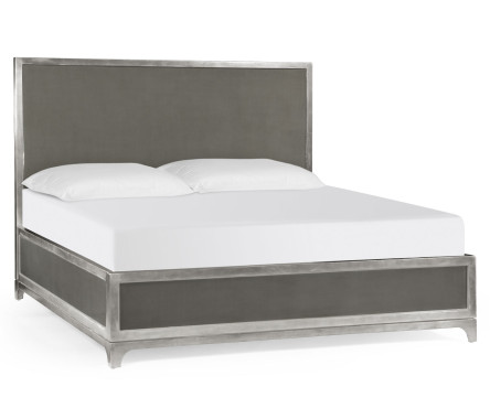 Slate & Silver UK Queen Bed 